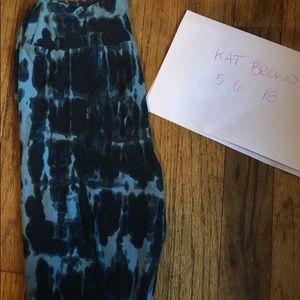 Tween lularoe tie dye leggings